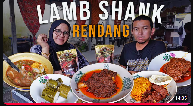 Load video: video lamb shank rendang tok yoep - rendang kayu api autentik Perak di Rumah Makan Kuala Kangsar