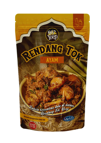 Rendang Ayam Tok Yoep Masak Kayu Api