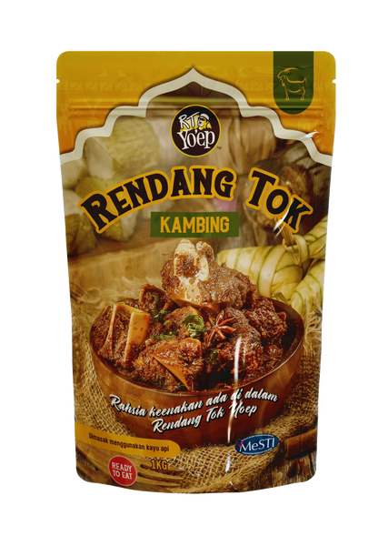 Rendang Kambing Tok Yoep Masak Kayu Api