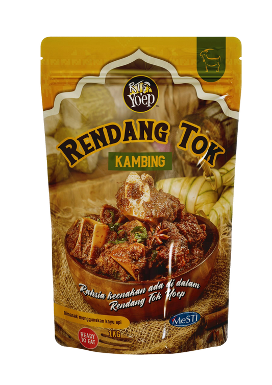 Rendang Kambing Tok Yoep Masak Kayu Api