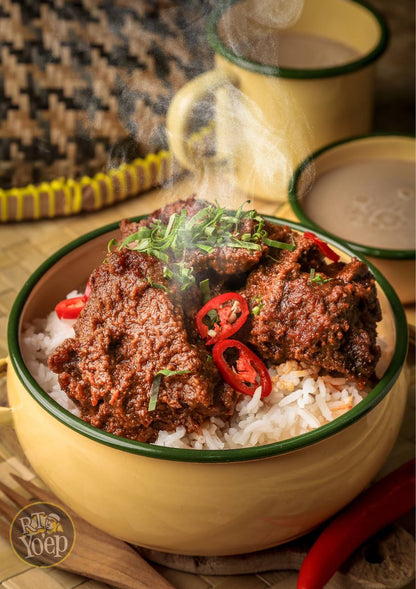 Rendang Daging Tok Yoep Masak Kayu Api